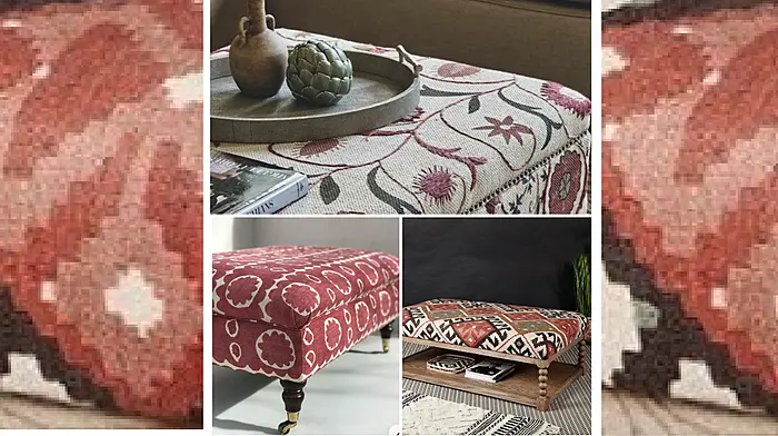 INTERIORS: A footstool focal point Image