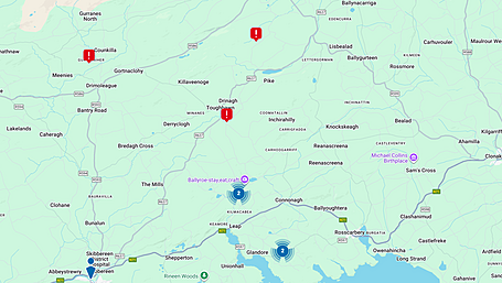 Power outages reported around West Cork Image