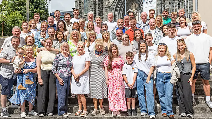 At the Fleming/Casey of Filane gathering in Castletownbere, 52 members of family and friends gathered to celebrate what would have been Cis Casey's 100th birthday.     (Photo: Anne Marie Cronin)
