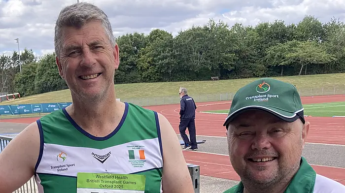 West Cork men win medals at British Transplant Games Image
