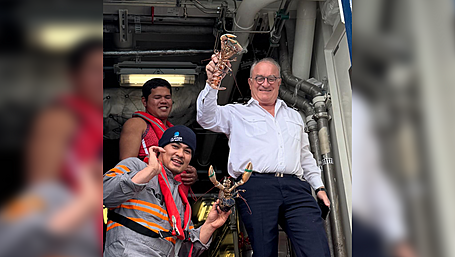 Councillor goes beyond call of duty to source cruise lobsters Image