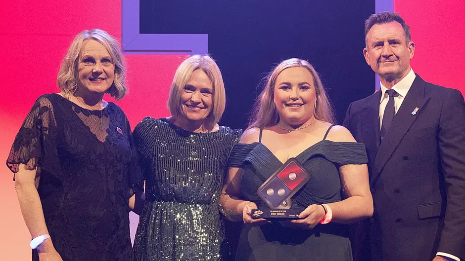 Manager award’s a pizza cake for Bandon woman Image