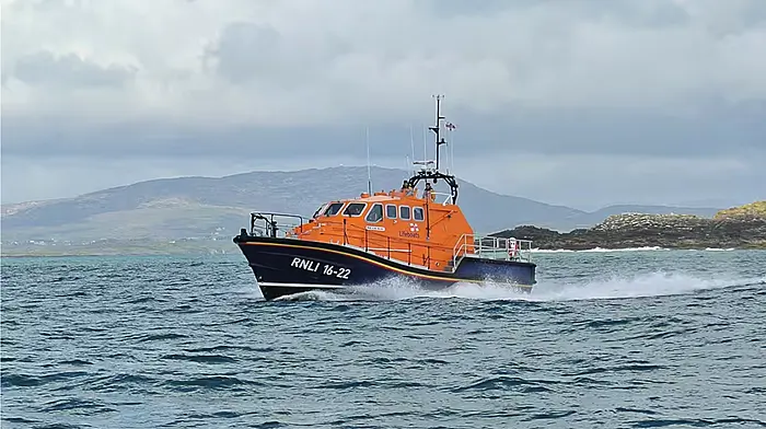 Lifeboat in rescue of 25ft yacht in trouble Image