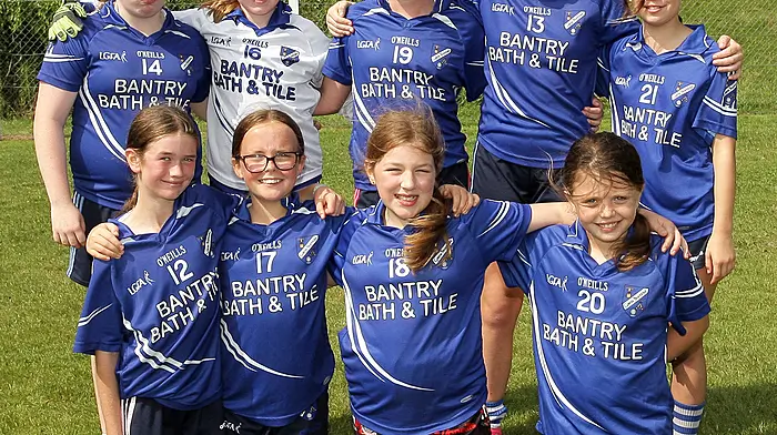 The Bantry B team that competed in the Munster blitz. (Photo: Paddy Feen)
