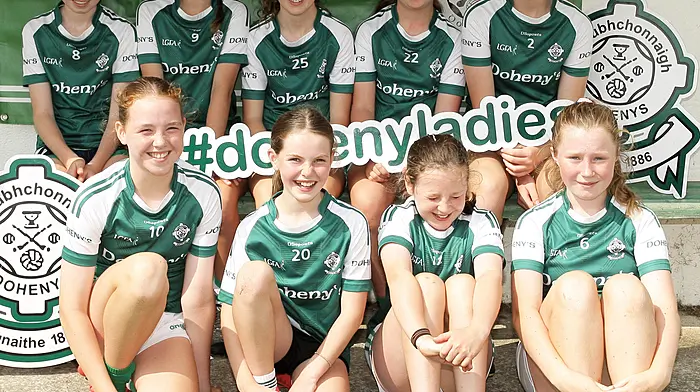 The Dohenys A team competing in the LGFA U12 Blitz. (Photo: Paddy Feen)