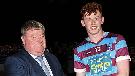 'The ball just came my way and I finished them off,' says Ibane Gaels' U21A final hero Luke Murphy Image