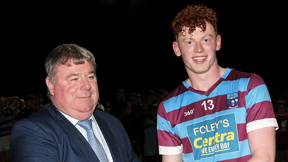 'The ball just came my way and I finished them off,' says Ibane Gaels' U21A final hero Luke Murphy Image
