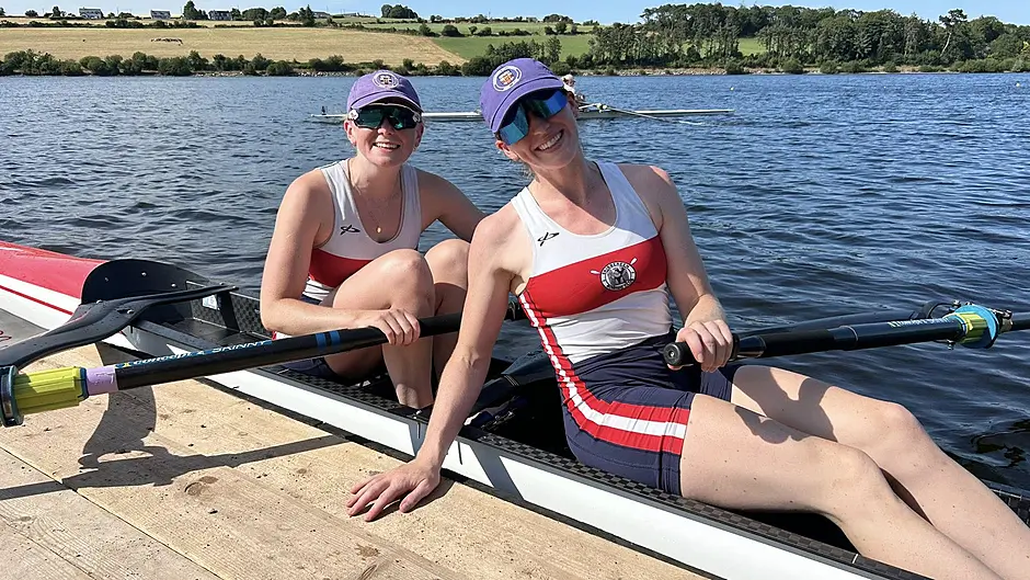 Back in the same boat, Emily Hegarty and Aoife Casey reunite for World Rowing Championships Image