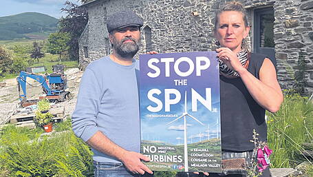 Residents fighting plans for turbines at three locations Image