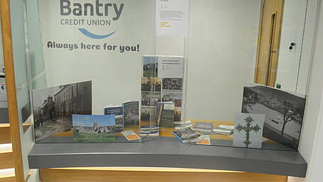 Historical society window display Image