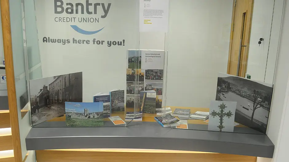 Historical society window display Image