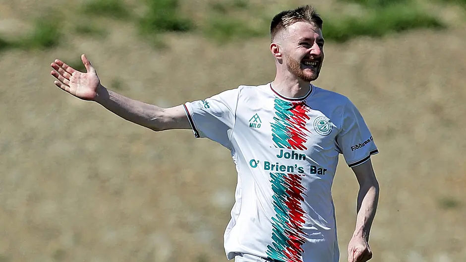 Chris Collins reaches 100-goal mark for league leaders Clonakilty Soccer Club Image