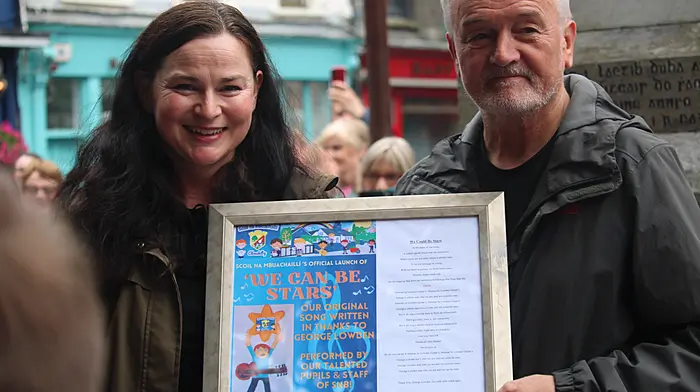 Clonakilty students shoot for the stars with guitar fest song Image