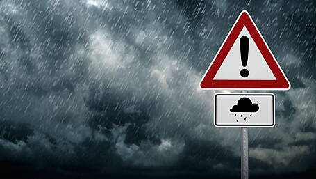 Orange rain and marine warning in place from tomorrow night as Storm Austen intensifies Image