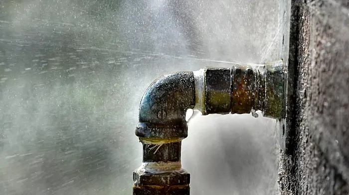 Burst pipe leaves 90 homes without water at Christmas Image