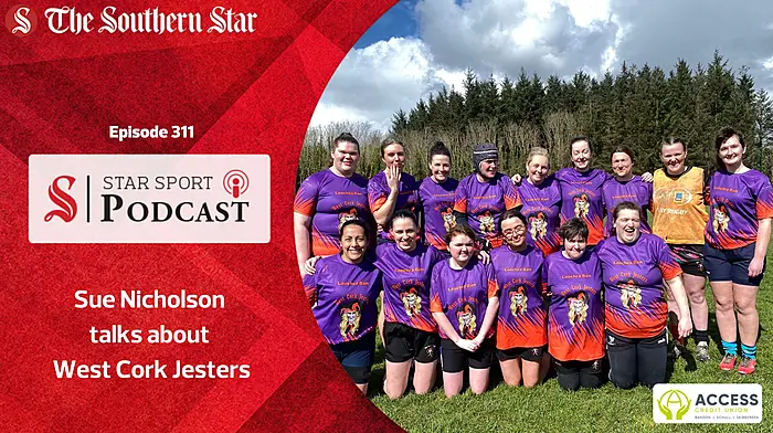 Sue Nicholson talks about West Cork Jesters; Sports Star Awards Preview Image