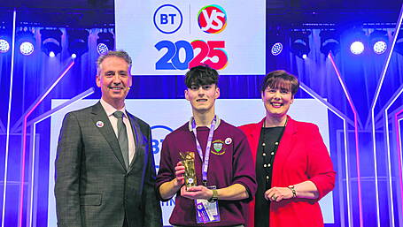Bright young stars shine at the Young Scientist awards Image