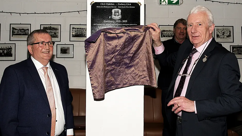 Carbery GAA to mark its centenary year in style Image