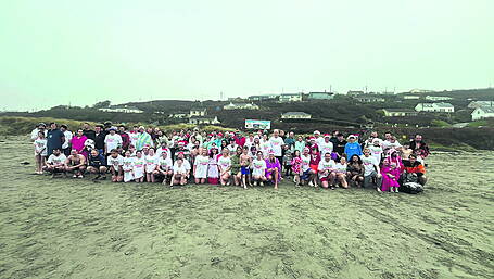 The 25th annual Christmas dip was a huge success Image