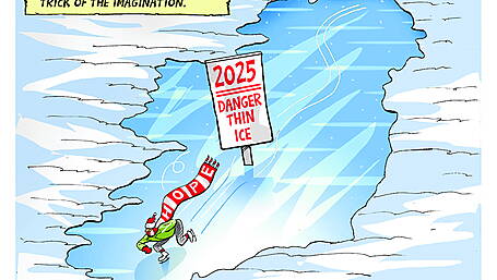 Despite the frosty start, I’m all about channelling some hope for 2025 Image