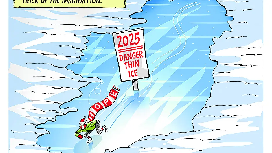 Despite the frosty start, I’m all about channelling some hope for 2025 Image