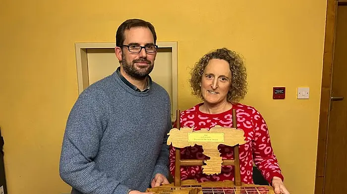 Ilen Rovers club PRO Shirley O'Sullivan was awarded the Ian Daly Memorial Club Person of the Year for 2024. and was recently presented her award by Kieran Daly.