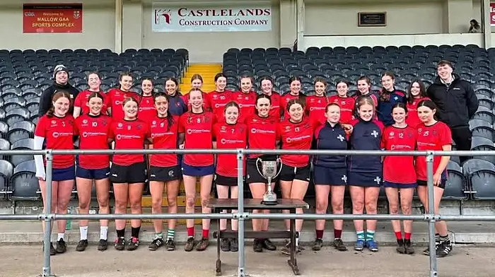 Jack Meade urges Coláiste na Toirbhirte’s camogie trailblazers to grab their big chance Image