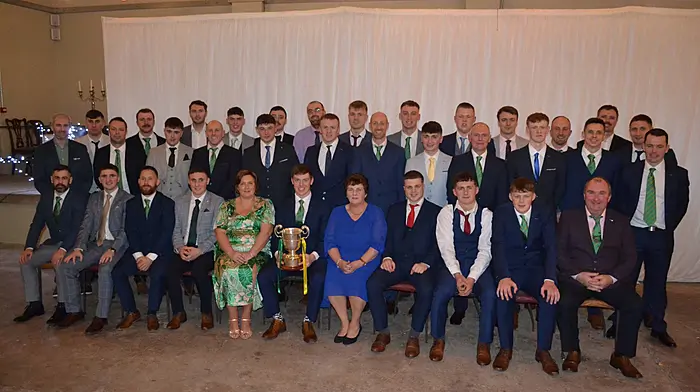 Kilmacabea GAA Club celebrated their 2024 Carbery JAFC success and Carbery junior C league wins at the West Cork Hotel in Skibbereen. (Photos: Anne Minihane)