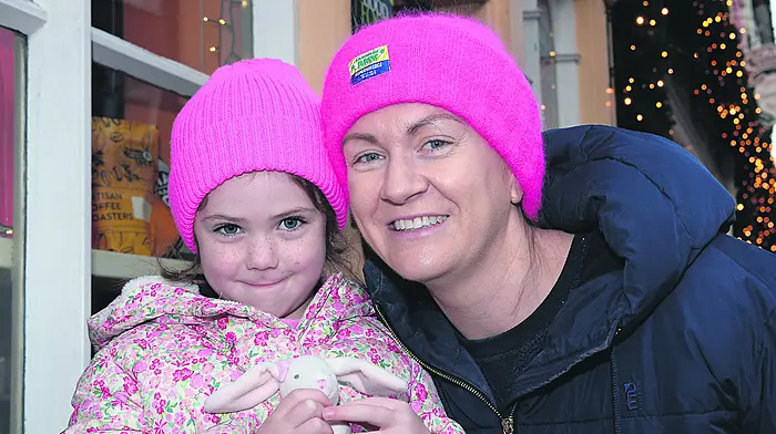 Eve (left) and her mum Jean Lucey from Kinsale on a trip to Clonakilty.  (Photo: Martin Walsh)