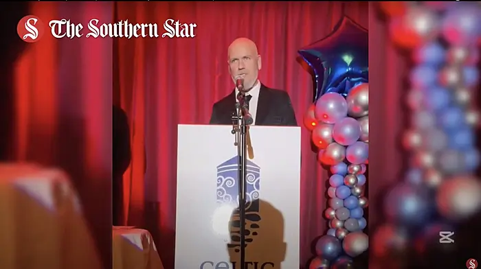 WATCH: John Leahy's acceptance speech after they won West Cork Sports Star Team of the Year Image