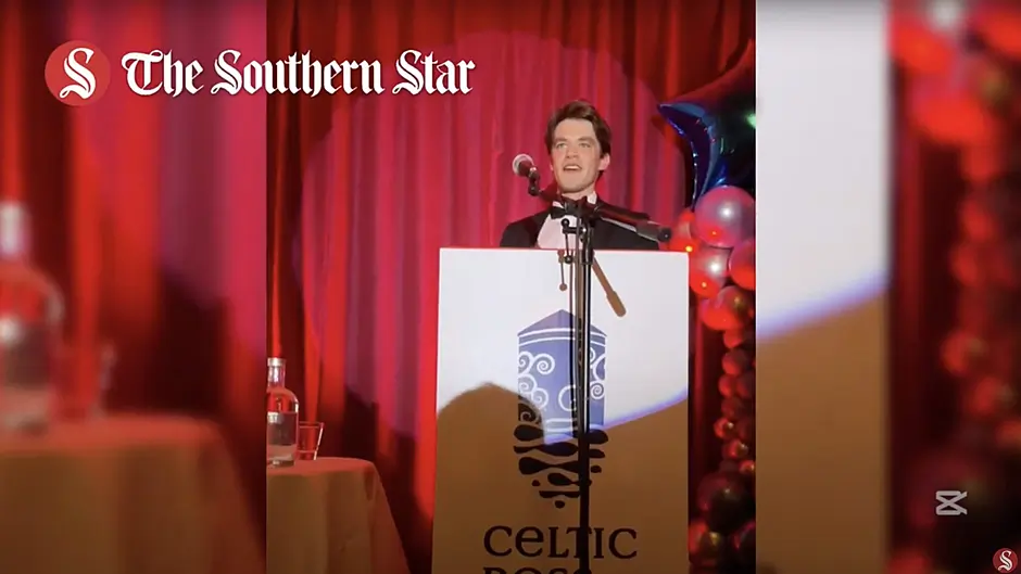 WATCH: Fintan McCarthy collected the West Cork Sports Star of the Year award for 2024 Image