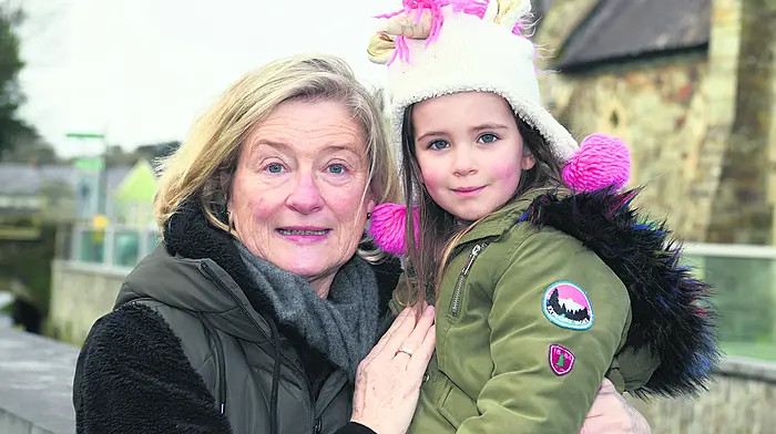 Locals Nuala Gallwey (left) and Keela Houlihan out for a walkabout in Clonakilty.  (Photo: Martin Walsh)
