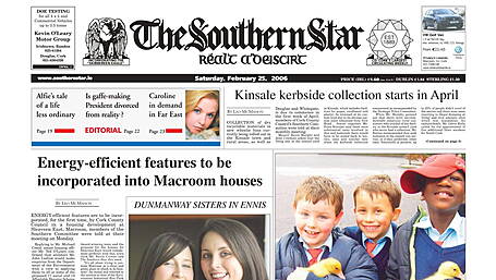 FRONT PAGE FLASHBACK: Nineteen years ago today - February 25th edition Image
