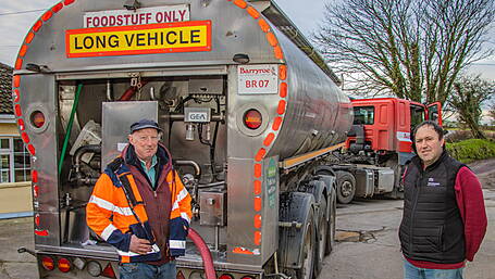 Seamus O'Donovan's 45 years of dedicated milk collection for Barryroe Co-op Image