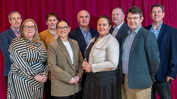 Representatives of Carbery Group, the headline sponsor of the Business Awards. (Photo: Andy Gibson)