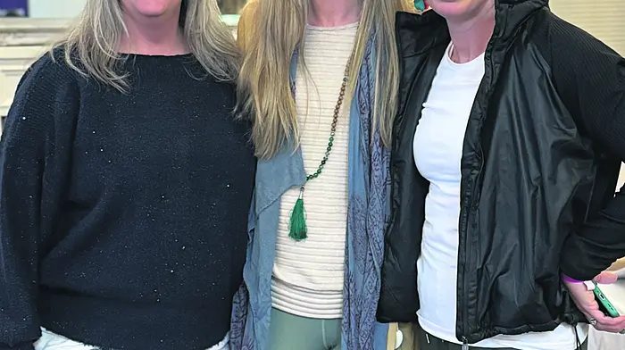 Pam Skinner and Lorna O'Regan with Linda Casey who delivered the morning workshops.