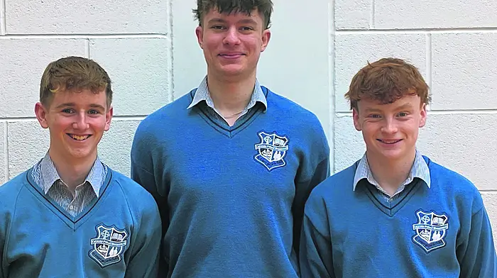 Fourth year students at Coláiste Pobail Bheanntraí,  Donnacha Murnane, Matvey Lovins and Davin Ross will be representing Learn Your Way- Succeed Every Day in the young social innovator’s Dragon's Den on Thursday February 13th.  The students are raising awareness and educating people on the 24 different learning styles and are hoping to receive funding and mentorship to develop their project.