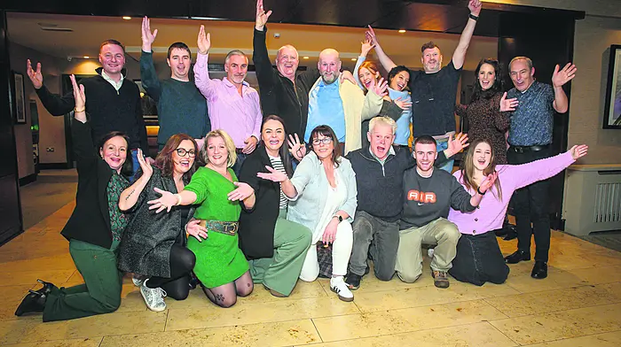 Getting ready for the Strictly Kinsale, which will be held from March 21st to 23rd in Actons Hotel, were some of the dancers preparing to meet their partners at the launch. All proceeds will be in aid of the Irish Cancer Society, AslAm Ireland's Autism Charity, CUH Charity, Irish Heart Foundation and Lisheens House.(Photo: John Allen)