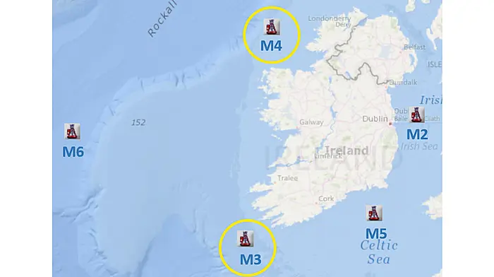 Wave reaching 20m recorded off Mizen Head during Storm Éowyn Image