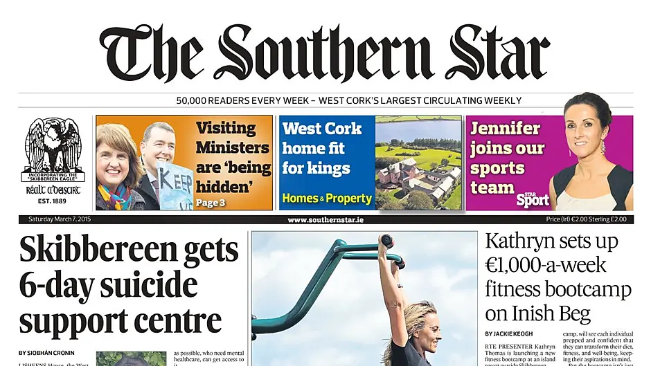 FRONT PAGE FLASHBACK: Ten years ago today - March 07th edition Image