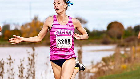 ‘I feel that gave me time to step back from the sport and see myself as a person before a runner’ Image