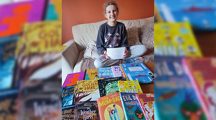 Barbara Bester from Carrigaline is a budding young writer Image