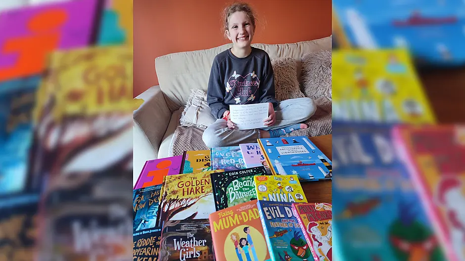 Barbara Bester from Carrigaline is a budding young writer Image