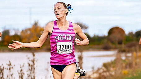 WATCH: University of Toledo athlete Laura Nicholson Image