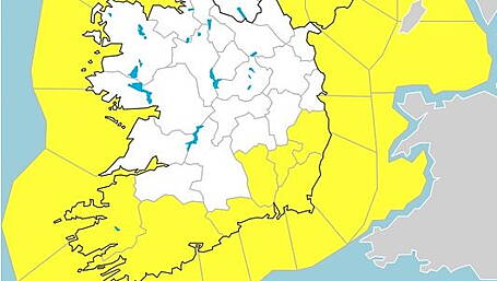 Wind and rain warning issued for West Cork Image