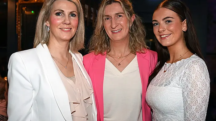 Barryroe National School staff members Evelyn Fleming, Denise Foley and Katie McCarthy at the event. (Photo: Martin Walsh)