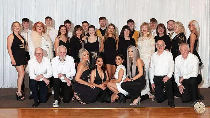 The participants of this year’s Bantry’s Strictly Syncing who will be competiting for the wining title.  This year’s event is such a  success that tickets for the final are already sold out. Tickets for the semi-final are still available. (Photo: Tony O’Donovan)