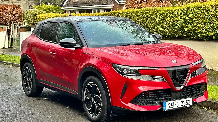 CAR OF THE WEEK: Alfa’s junior is a sporty car for today Image
