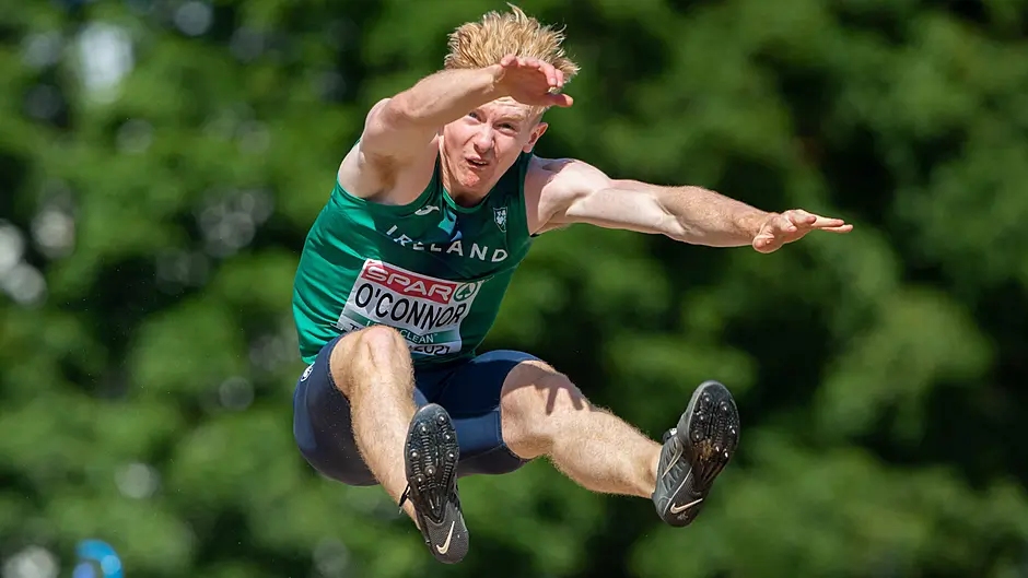 Diarmuid O’Connor breaks national indoor heptathlon record Image