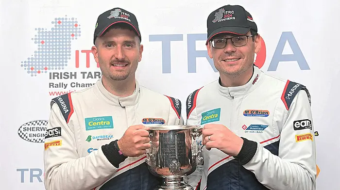 Defending champion Keith Cronin is top seed for the West Cork Rally Image